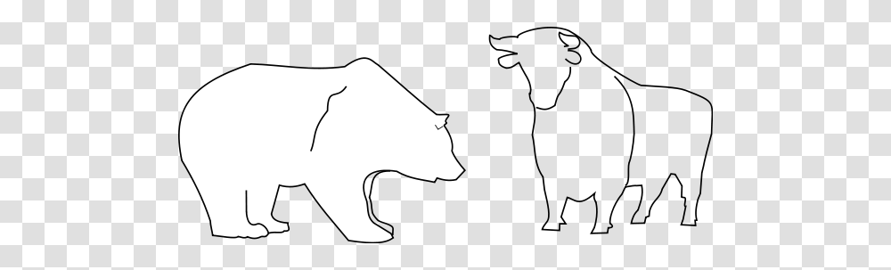 Bull And Bear Clip Arts For Web, Silhouette, Apparel, Leisure Activities Transparent Png