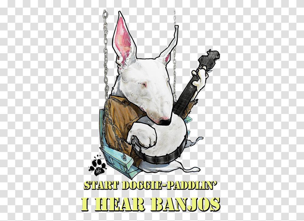 Bull And Terrier, Leisure Activities, Guitar, Musical Instrument, Poster Transparent Png