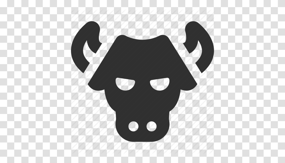 Bull Bull Head Bull Market Bull Trend Finance Financial, Blow Dryer, Appliance, Hair Drier, Stencil Transparent Png