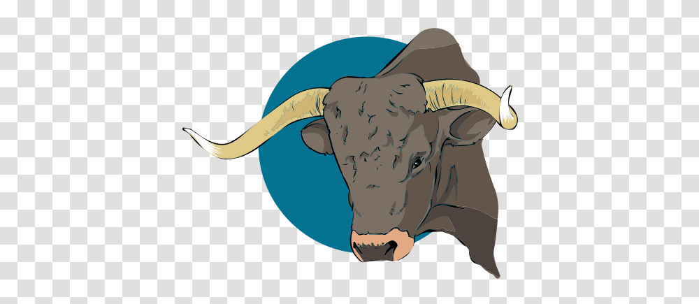 Bull Clipart Bull Head, Mammal, Animal, Cattle, Elephant Transparent Png