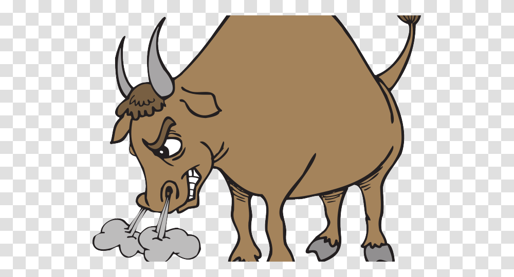 Bull Clipart Charge Free Clip Art Stock Illustrations, Animal, Mammal, Wildlife, Bow Transparent Png