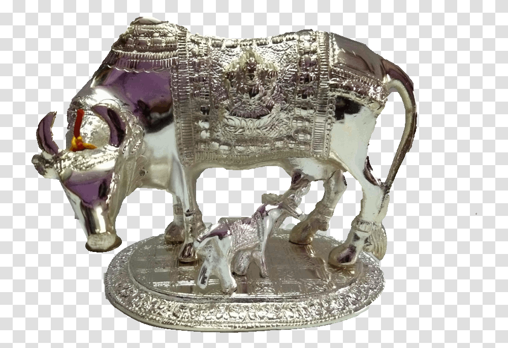 Bull, Figurine, Ivory, Crystal, Archaeology Transparent Png