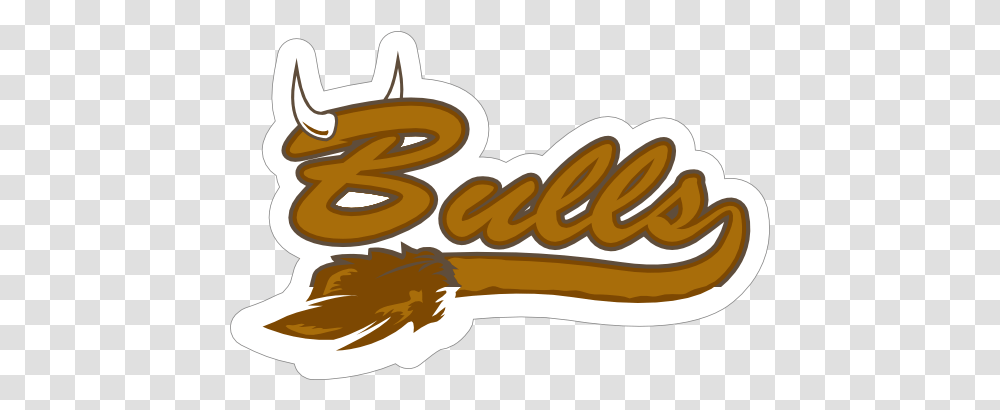 Bull Logo Type Mascot Sticker Illustration, Food, Dynamite, Bomb, Weapon Transparent Png