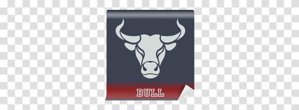 Bull Logo Wall Mural Pixers Bull, Mammal, Animal, Cattle, Longhorn Transparent Png
