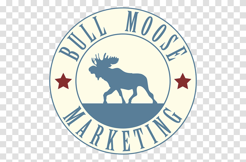 Bull Moose Marketing Marketing Reformed To Impact Change, Label, Mammal, Animal Transparent Png