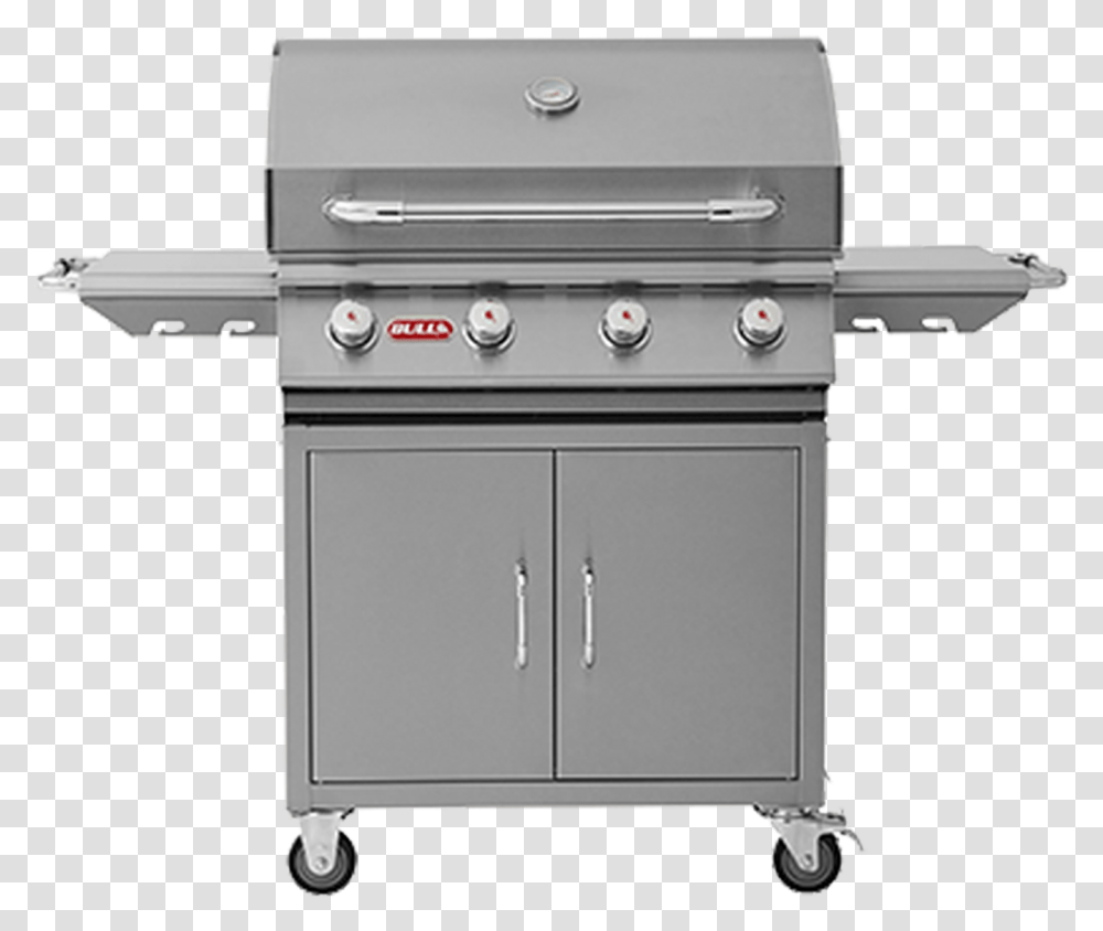 Bull Outlaw 4 Burner Gas Barbecue Cart Europe Bbq Bull, Oven, Appliance, Stove, Electrical Device Transparent Png
