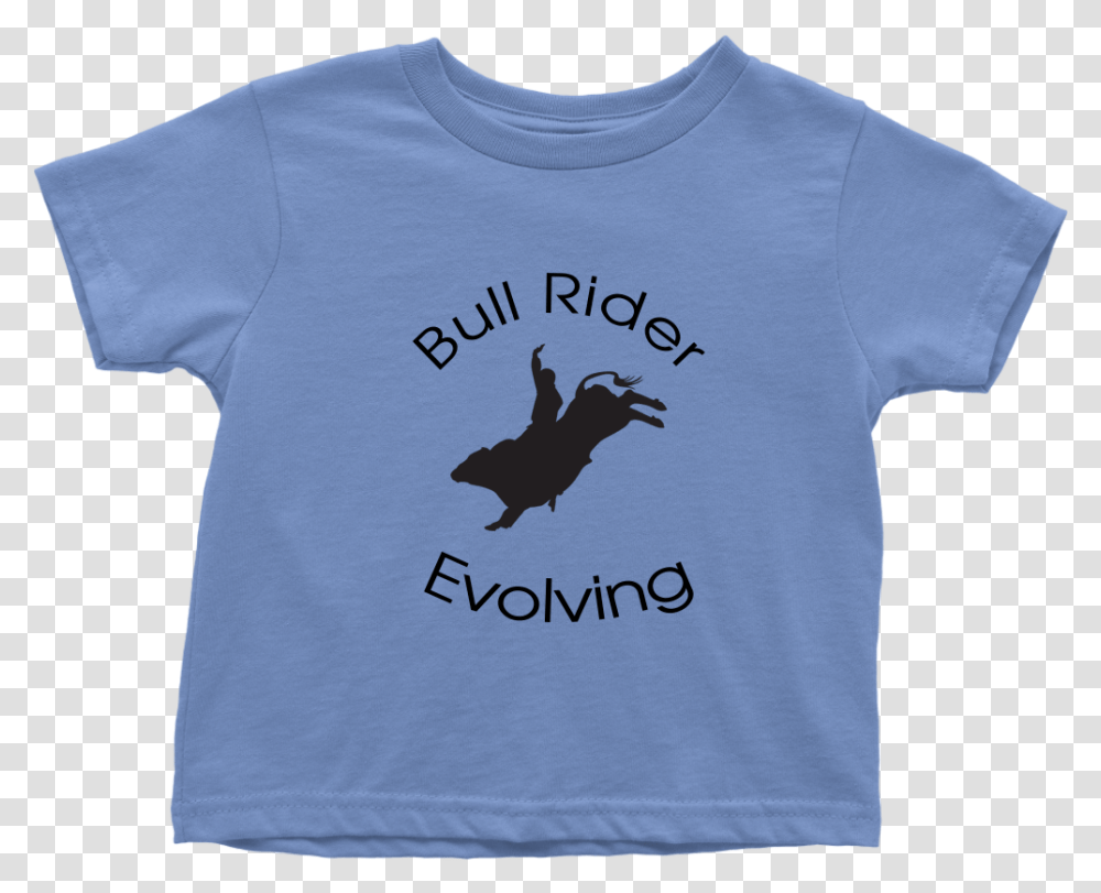 Bull Rider Evolving Toddler T Shirt T Shirt, Apparel, T-Shirt, Bird Transparent Png