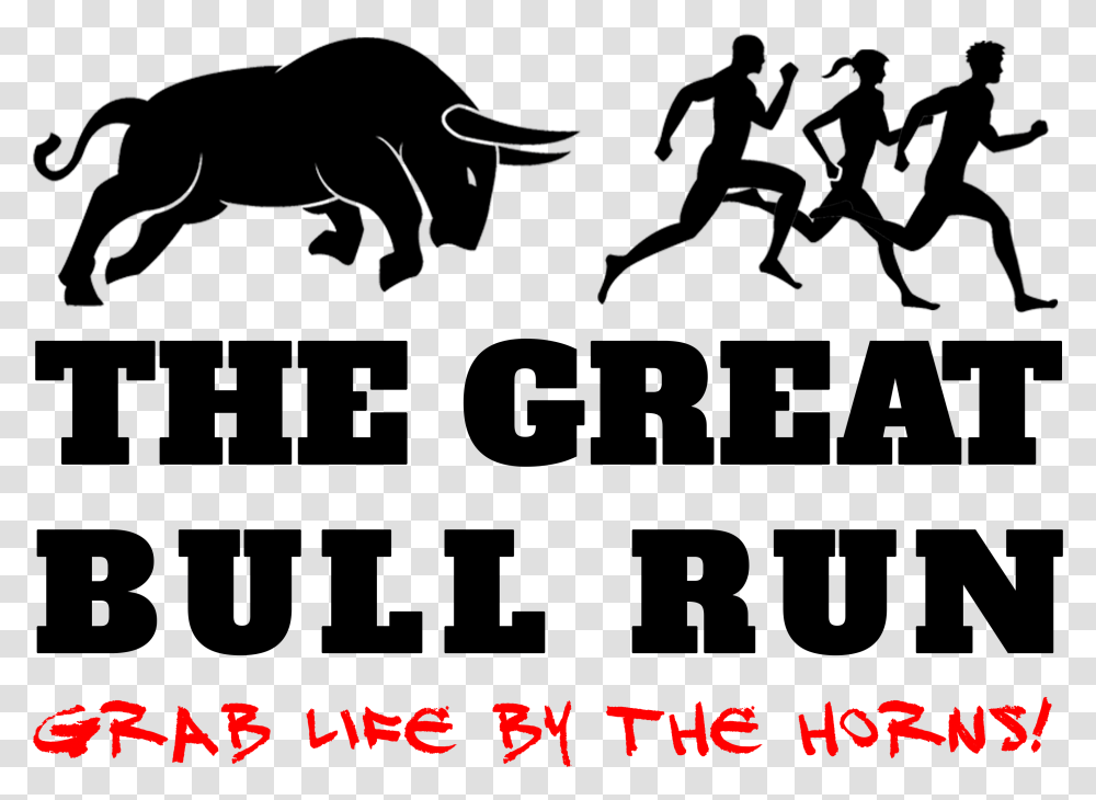 Bull Running Picture, Person, Human, Mammal, Animal Transparent Png