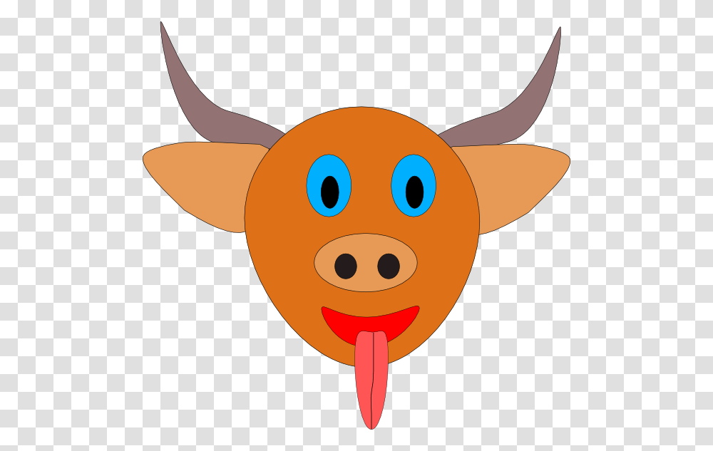 Bull's Head Cartoon Clip Art, Animal, Mammal, Deer, Wildlife Transparent Png