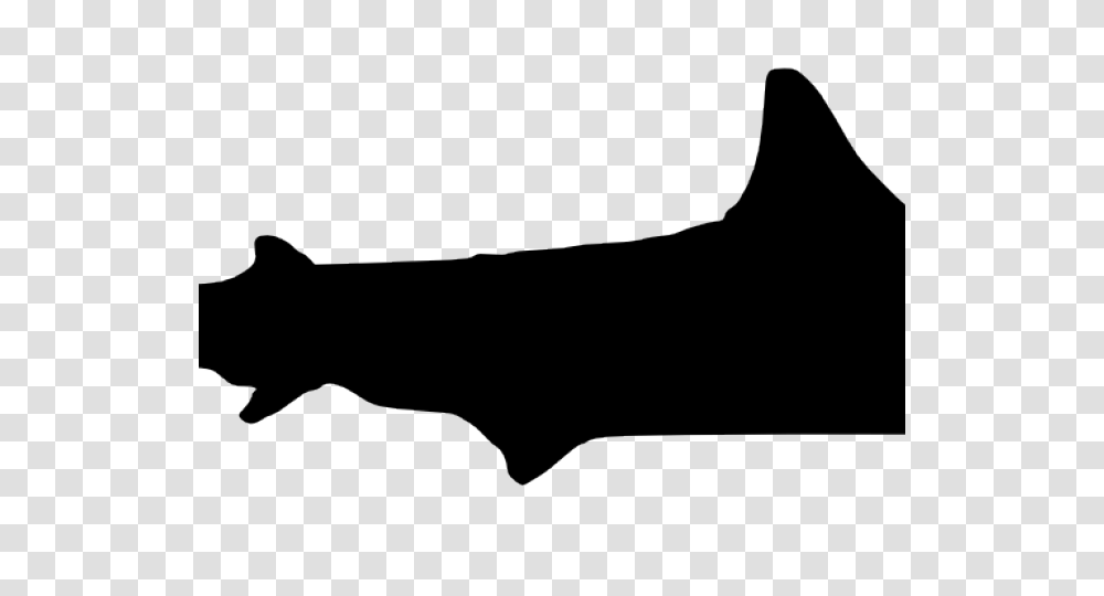 Bull Shark Clipart Hiu, Bow, Animal, Silhouette, Mammal Transparent Png