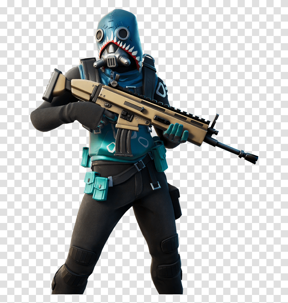 Bull Shark Fortnite, Helmet, Apparel, Person Transparent Png