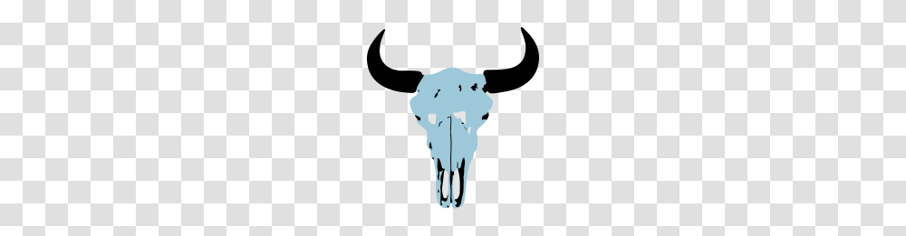 Bull Skull, Building, Silhouette, Animal Transparent Png