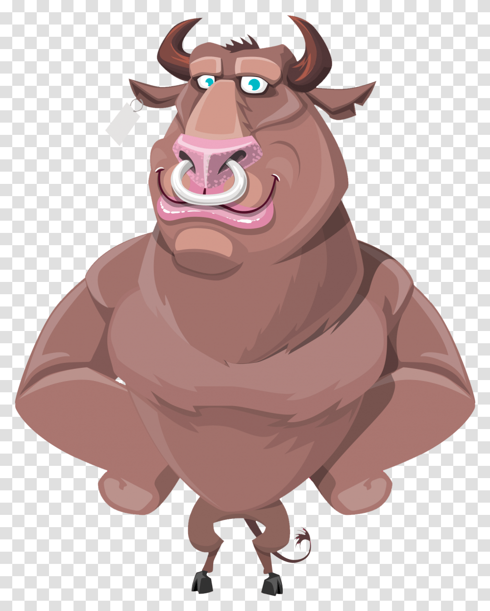 Bull Vector Image Bull, Teeth, Mouth, Lip, Mammal Transparent Png