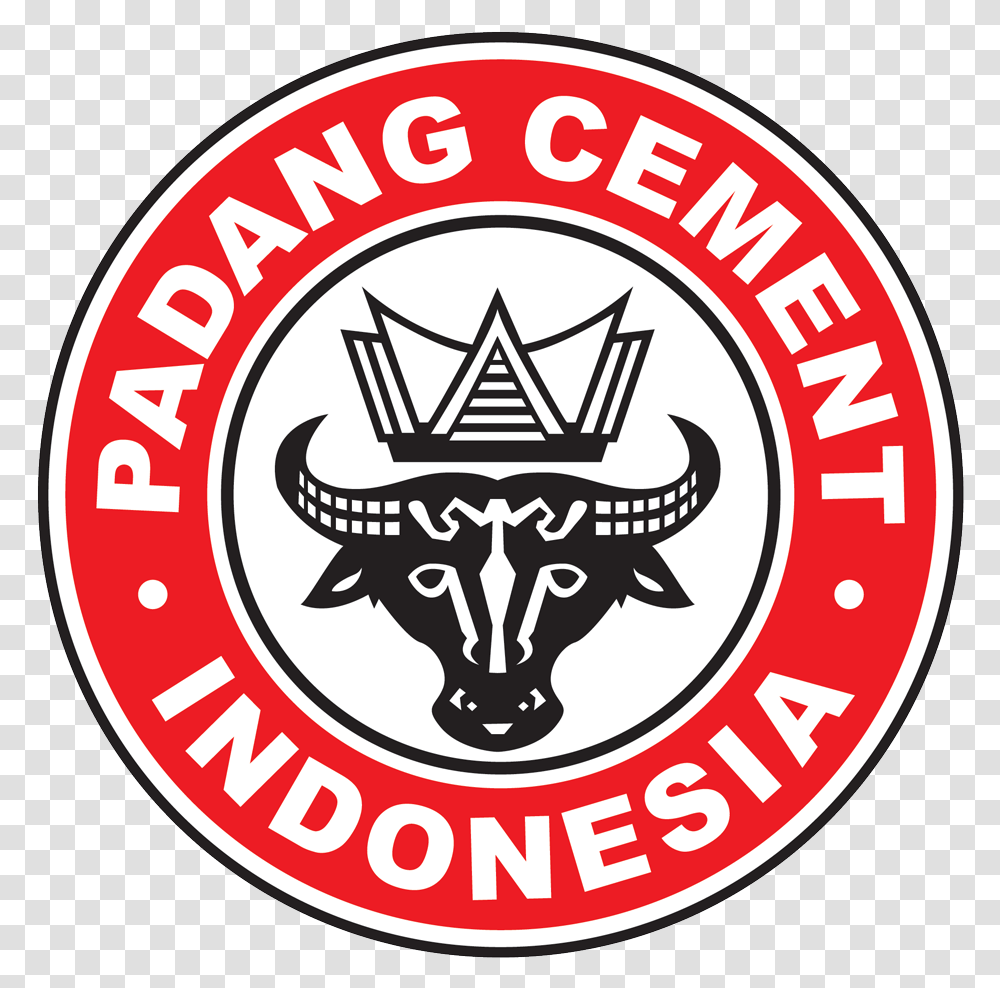 Bull Vector Logo Padang Cement, Label, Text, Symbol, Trademark Transparent Png