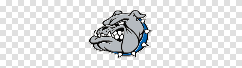 Bulldog Boosters James F Doughty School, Animal, Wrestling, Doodle Transparent Png