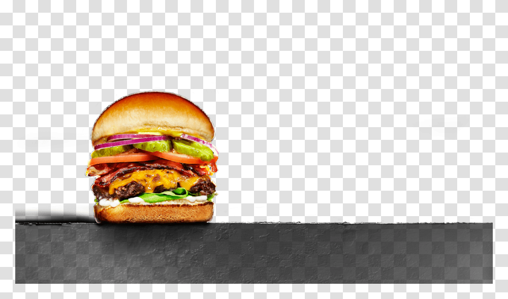 Bulldog Burger, Food Transparent Png