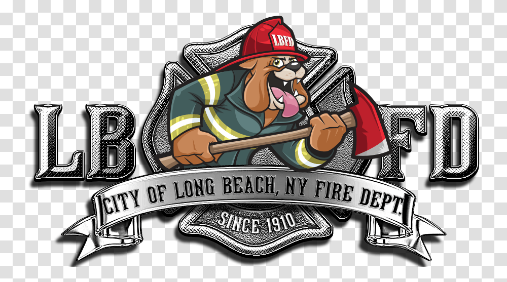 Bulldog Clipart Firefighter Long Beach Fire Department Bulldog, Logo Transparent Png