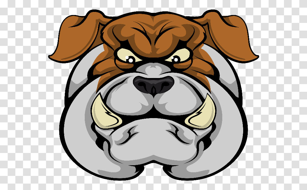Bulldog Face Mean Looking Bulldogs Clipart, Plant, Painting, Mammal, Animal Transparent Png