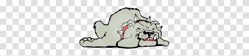 Bulldog Sleeping, Animal, Outdoors, Doodle, Drawing Transparent Png