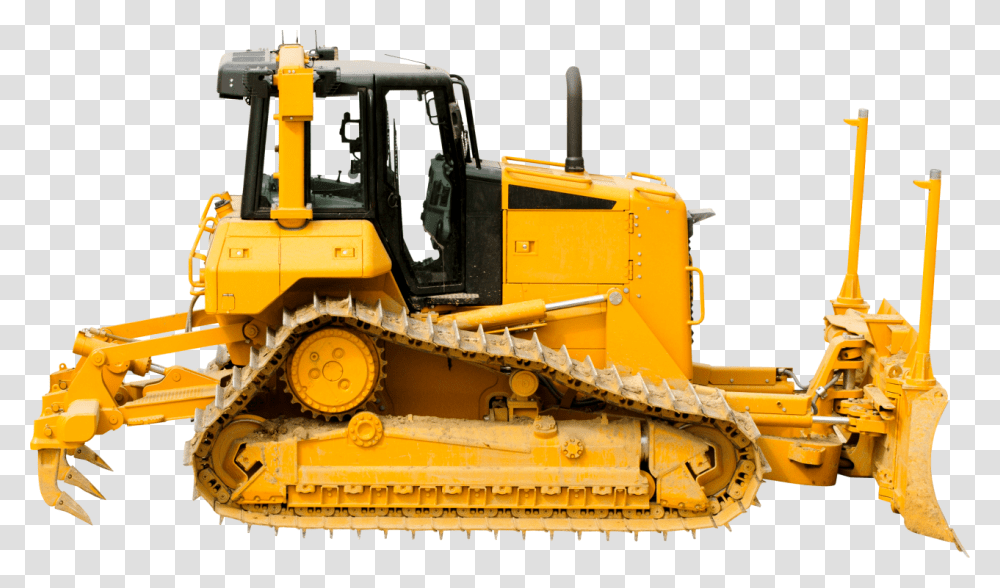 Bulldozer B10 Image Bulldozer, Tractor, Vehicle, Transportation, Snowplow Transparent Png