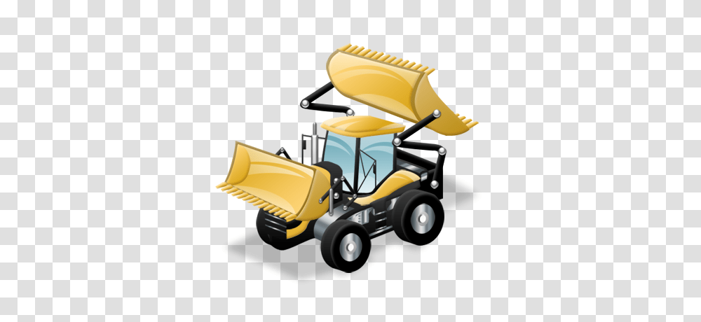 Bulldozer Construction Icon, Vehicle, Transportation, Tractor, Lawn Mower Transparent Png
