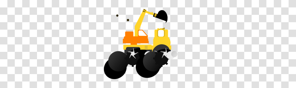 Bulldozer Drawing Black And White Dromgff Top Clipart Image, Tractor, Vehicle, Transportation, Lighting Transparent Png