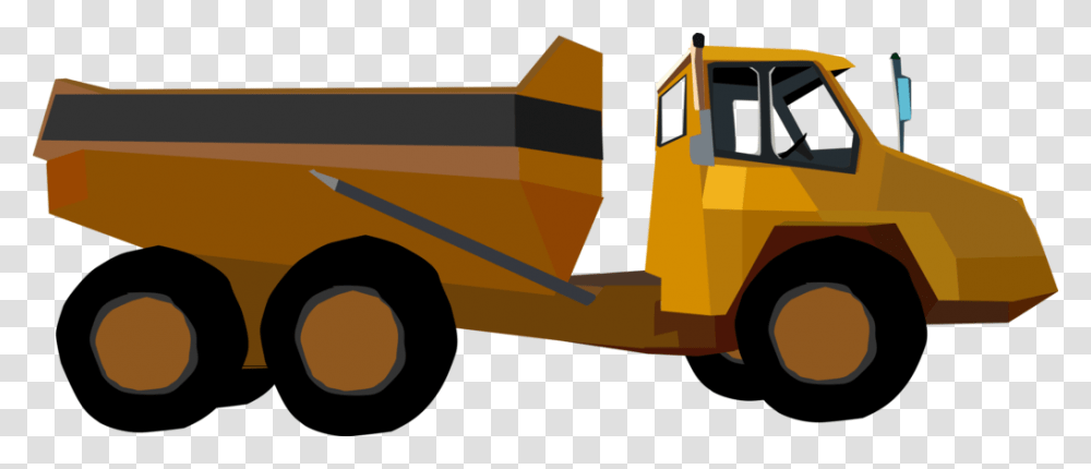 Bulldozer Dump Truck, Tractor, Vehicle, Transportation, Snowplow Transparent Png