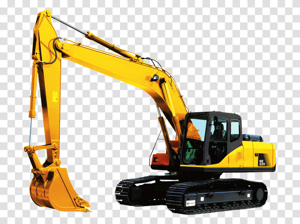 Bulldozer Excavator, Tractor, Vehicle, Transportation Transparent Png