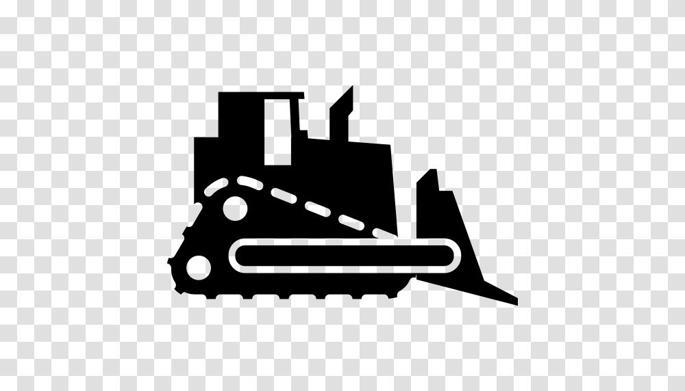 Bulldozer Icon With And Vector Format For Free Unlimited, Gray, World Of Warcraft Transparent Png