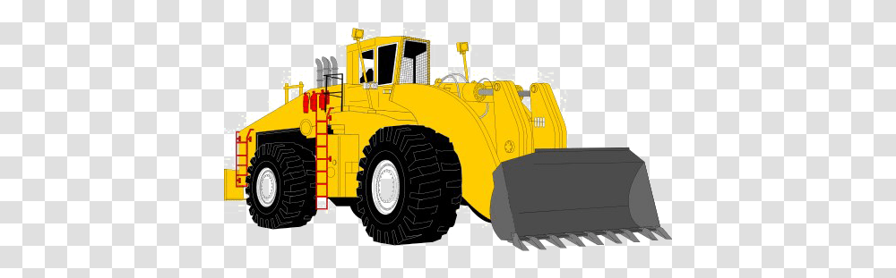 Bulldozer Image Bulldozer, Tractor, Vehicle, Transportation, Snowplow Transparent Png
