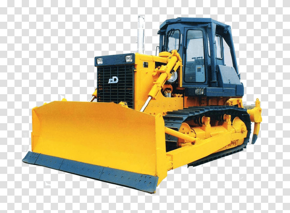 Bulldozer Image For Free Download Bulldozer, Tractor, Vehicle, Transportation, Snowplow Transparent Png