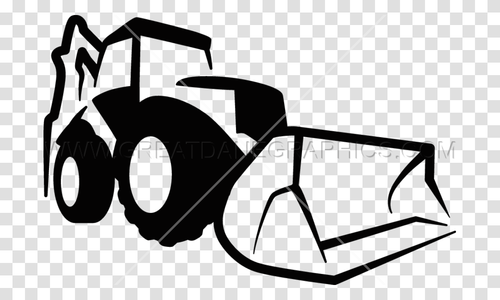 Bulldozer Production Ready Artwork For T Shirt Printing, Sport, Sports, Bow, Badminton Transparent Png