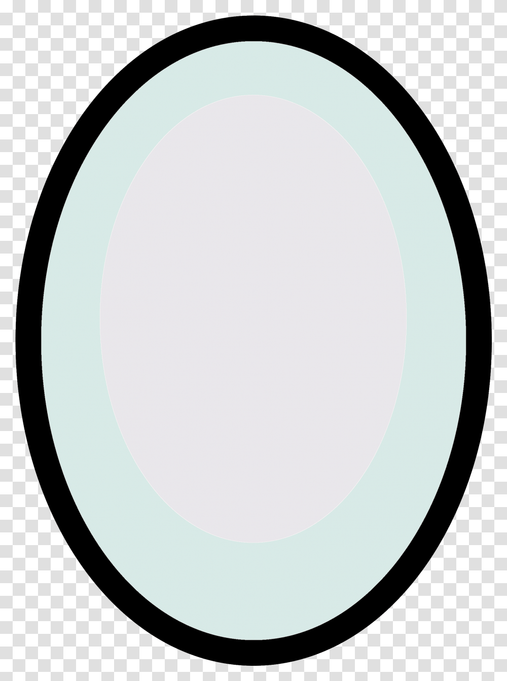 Bulle Blanche, Oval Transparent Png