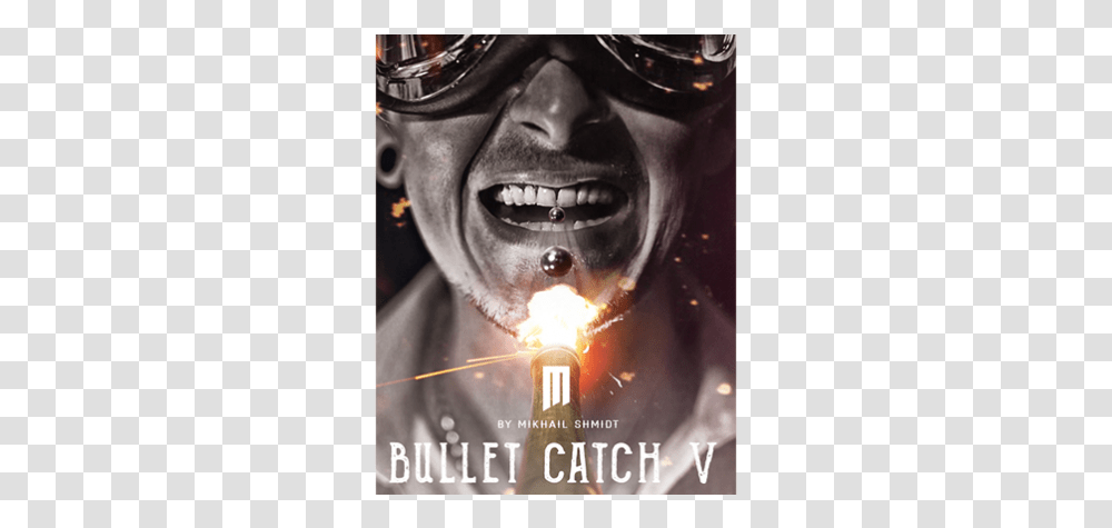 Bullet Catch V By Mikhail Shmidt Bullet, Advertisement, Poster, Person, Flyer Transparent Png