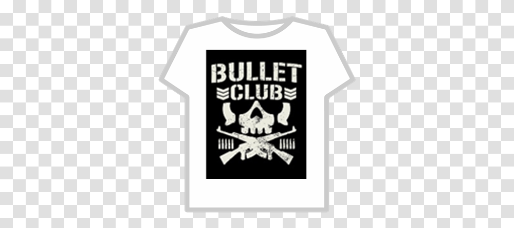 Bullet Club Logo Bullet Club Shirt, Clothing, Apparel, T-Shirt, Text Transparent Png