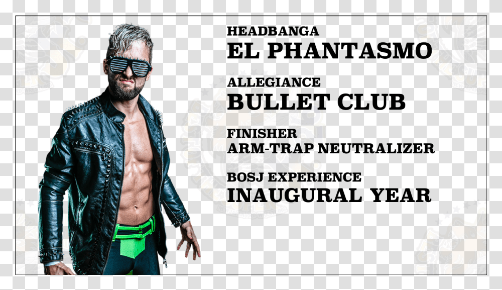 Bullet Club, Person, Human, Sunglasses, Accessories Transparent Png