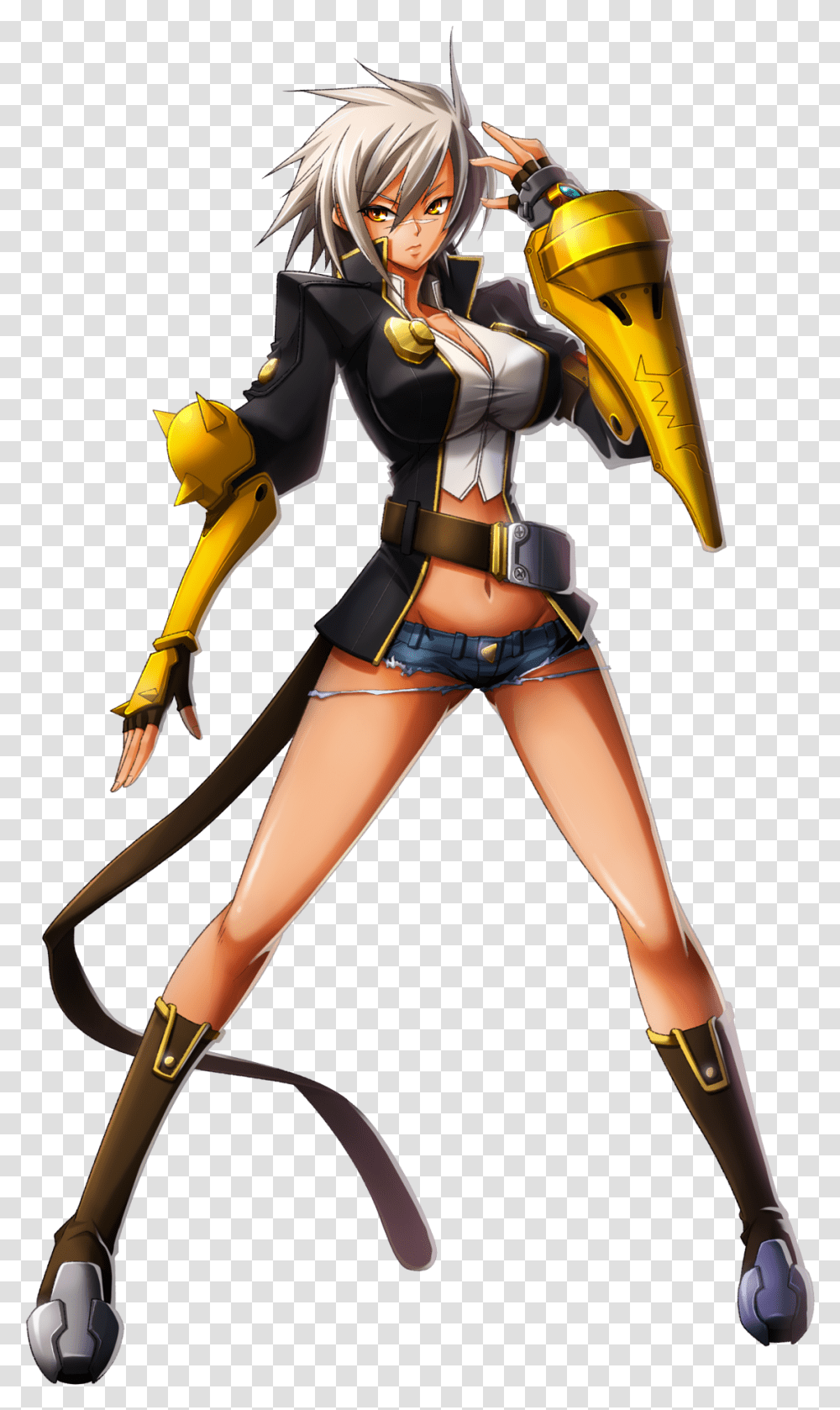 Bullet From Blazblue In The Ga Hq Video Game Character Bullet Blazblue, Person, People, Ninja Transparent Png