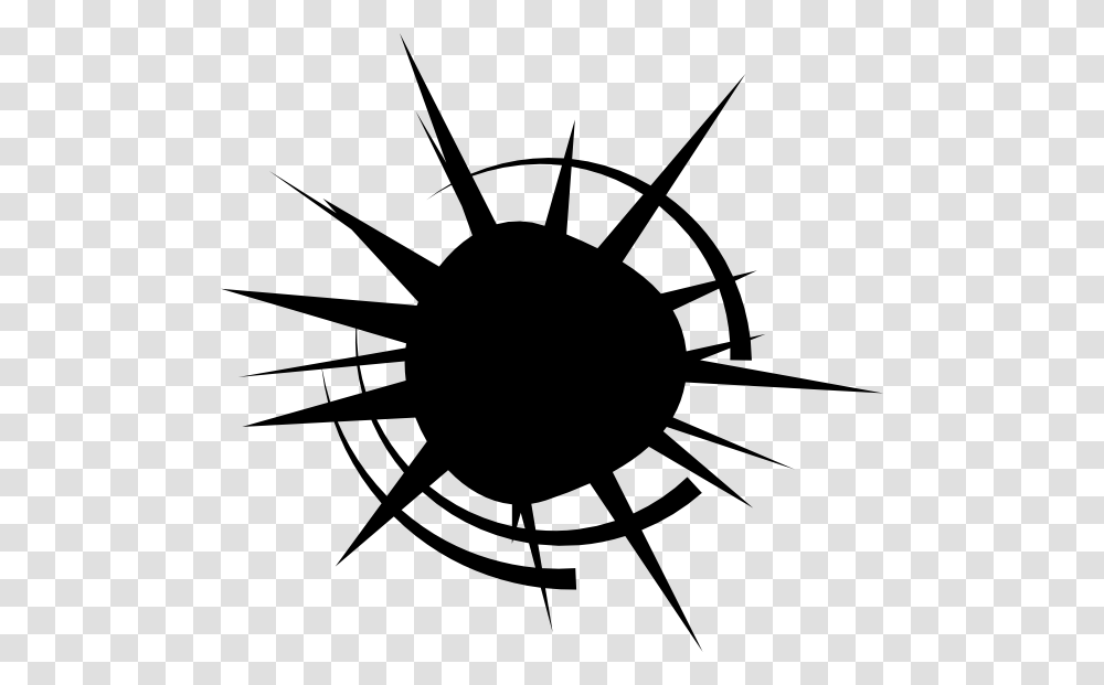 Bullet Hole, Compass, Helicopter, Aircraft, Vehicle Transparent Png