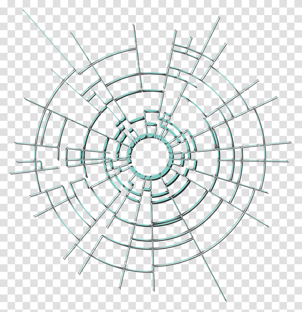 Bullet Hole Glass Vector, Chandelier, Lamp, Spider Web, Spiral Transparent Png