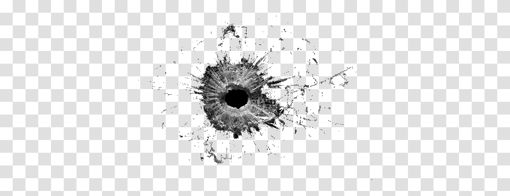 Bullet Hole, Weapon, Photography, Spider Web Transparent Png