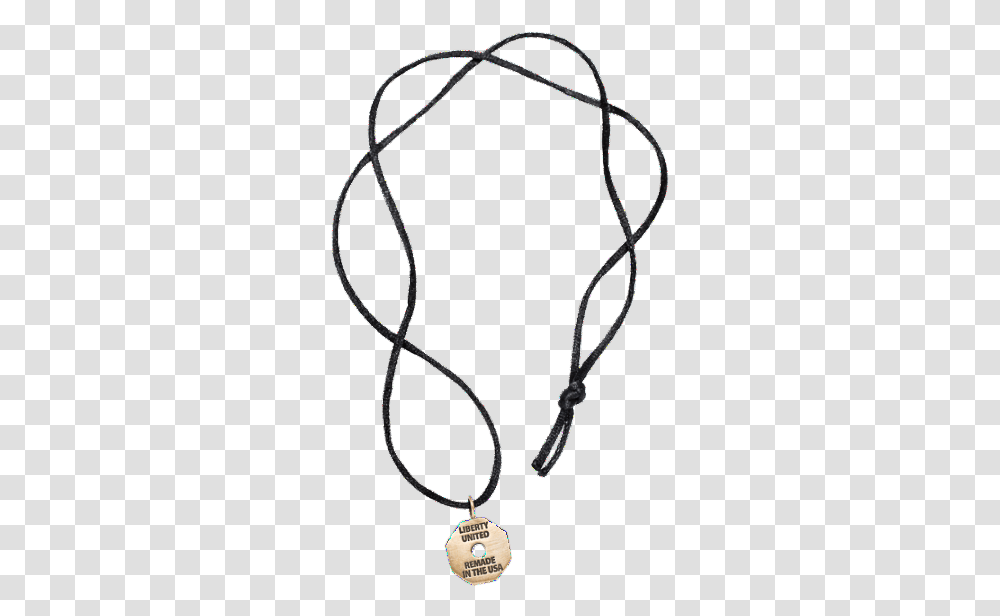 Bullet Octagon Tag Pendant On Black Satin Necklace Necklace, Jewelry, Accessories, Accessory, Whip Transparent Png