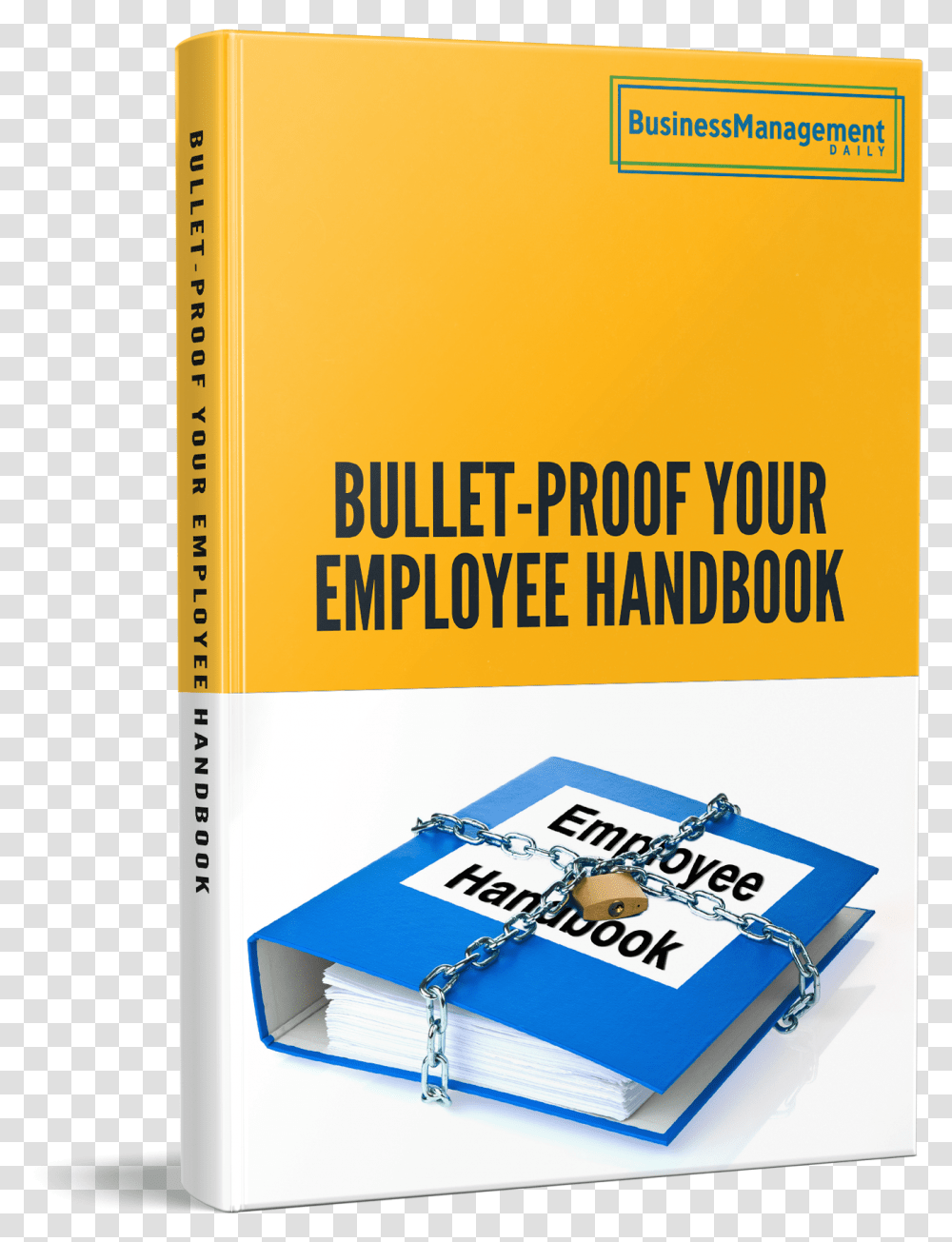 Bullet Proof Your Employee Handbook Book, Novel, Advertisement, Poster, Flyer Transparent Png