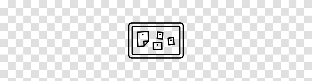Bulletin Board Icons Noun Project, Gray, World Of Warcraft Transparent Png