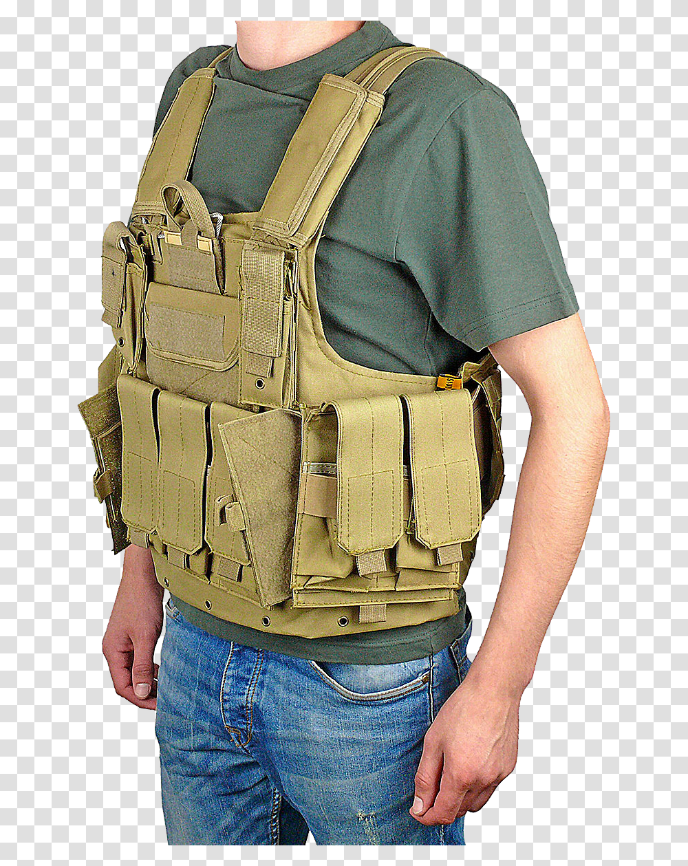 Bulletproof Vest, Weapon, Pants, Lifejacket Transparent Png