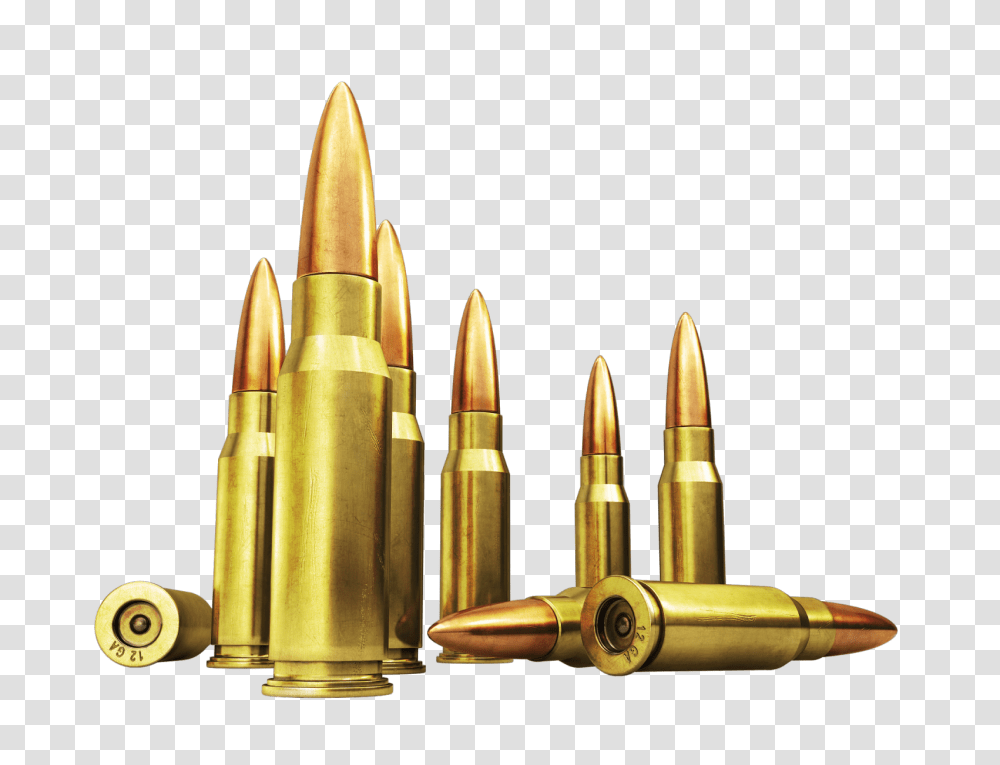 Bullets, Weapon, Weaponry, Ammunition Transparent Png