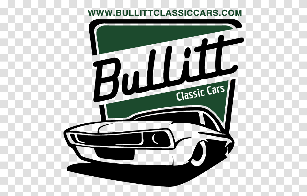 Bullitt Classic Cars Dont Dream It Drive Muscle Car Logo, Label, Paper Transparent Png
