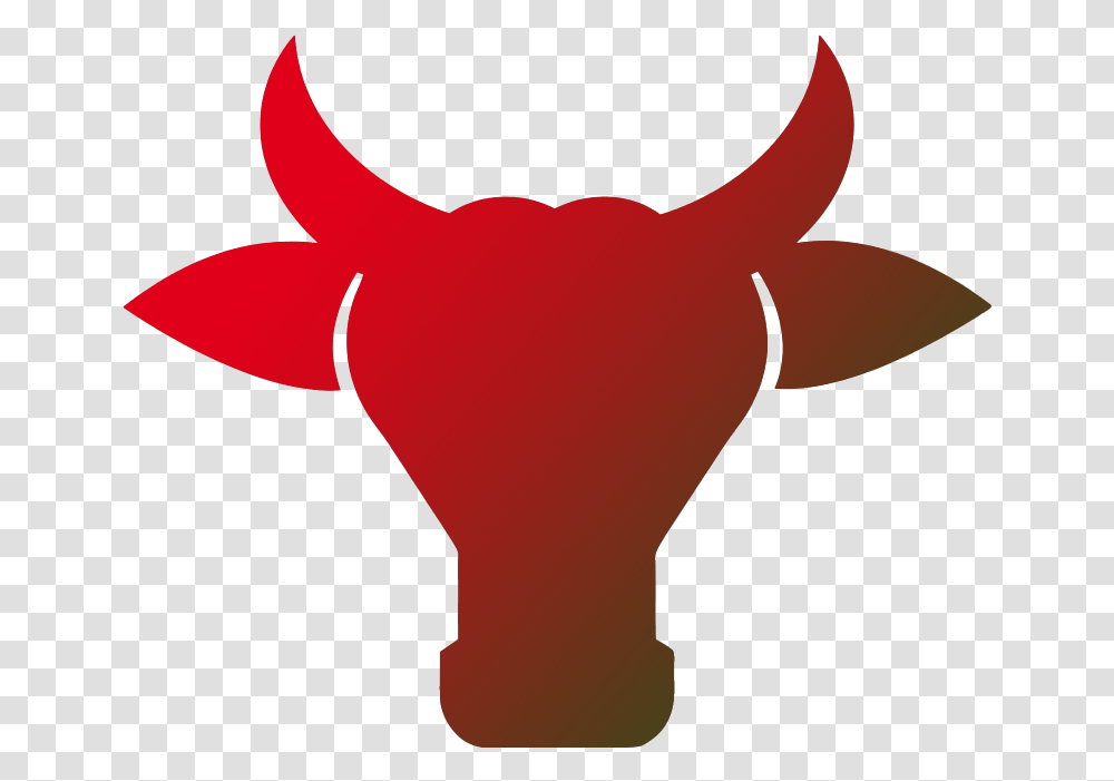 Bulls Clipart Cow Face Silhouette, Mammal, Animal, Aardvark, Wildlife Transparent Png