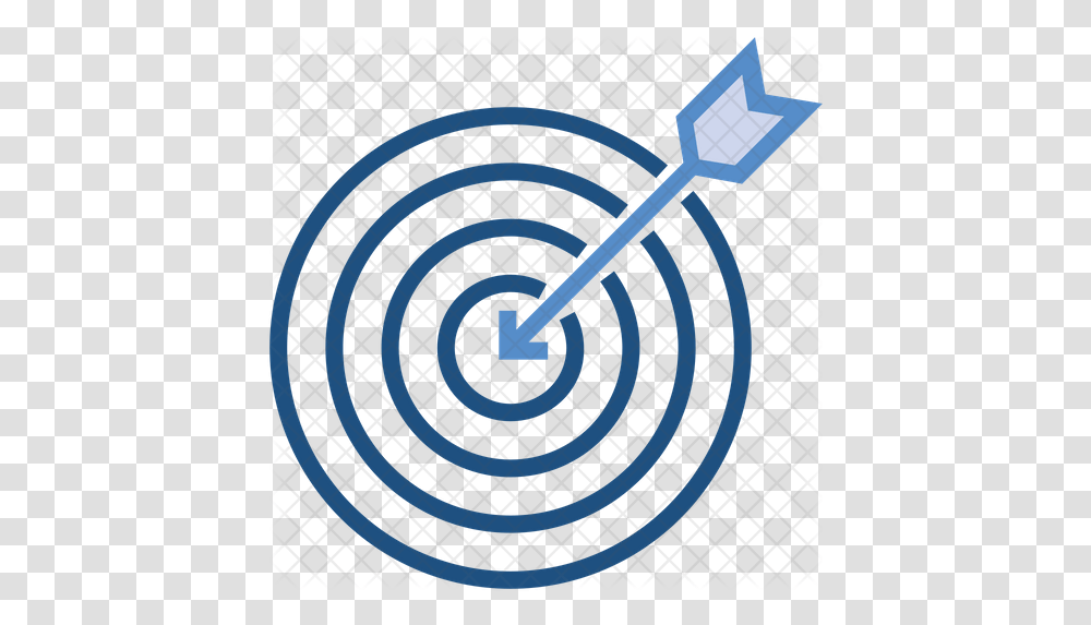 Bulls Eye Icon Vertical, Spiral, Game, Darts, Coil Transparent Png