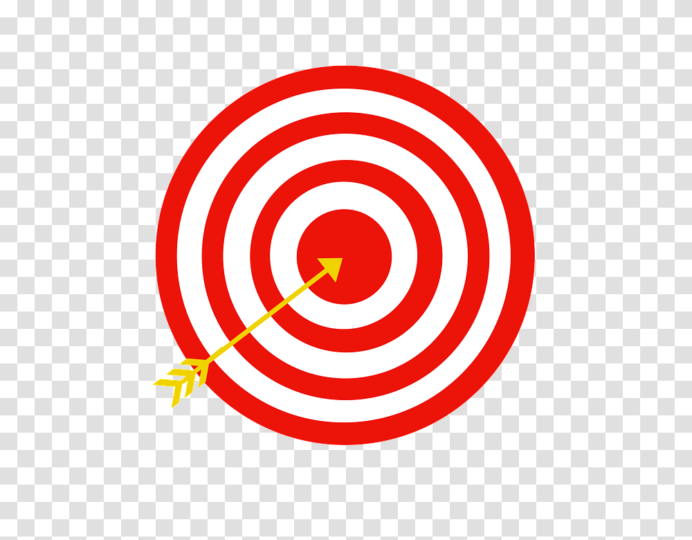 Bullseye And Vectors For Free Red Bulls Eye With Arrow, Darts, Game, Ketchup, Food Transparent Png