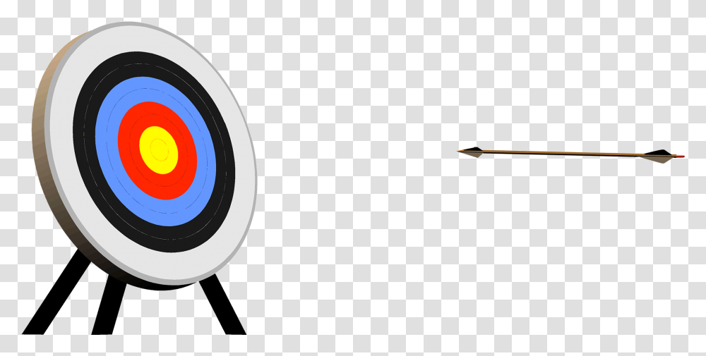 Bullseye Clipart Bow Target Arrow Arrow Hitting Target Gif, Sport, Sports, Electronics Transparent Png